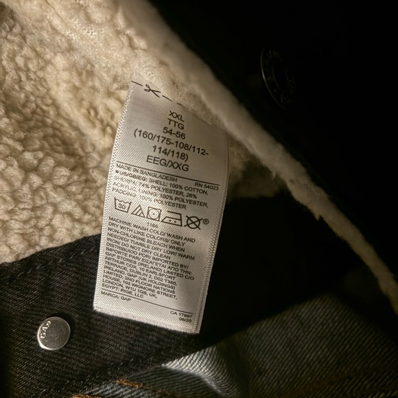 Sherpa lined Denim Jacket - Picture 4 of 4